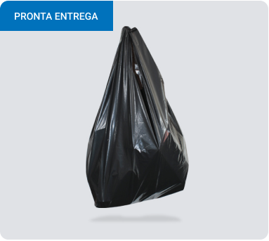 Sacolas Recicladas Pretas