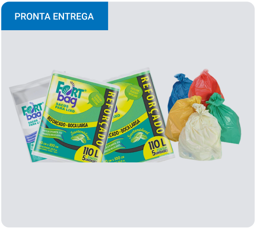 Sacos de Lixo Coloridos